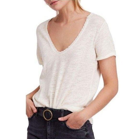 Size Small We the Free Womens Saturday Linen Shirt - Picture 1 of 1
